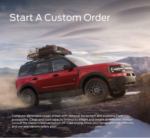 Start a custom order | Mission Valley Ford in San Jose CA